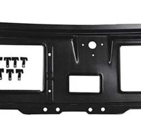 1969-70 Mustang, Cougar, Upper Cowl Panel, with Clips, EDP Coated