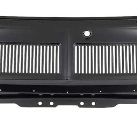 OER 1967-68 Mustang, Upper Cowl Vent Cover Panel, Right Hand Drive Conversion 02228ARH