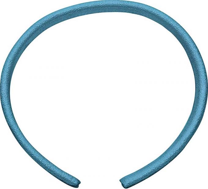 OER Door Jamb Vinyl Windlace , Bright Blue , Snap On Double Lip Style , 20 Foot Roll T5LTBLUE