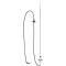 OER 1964-68 Ford Mustang, Radio Antenna Assembly, with Round Base And Telescoping Mast 18813A