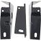 OER 1967-68 Mustang, Stone Deflector Brackets, 3 Piece Set 17747B