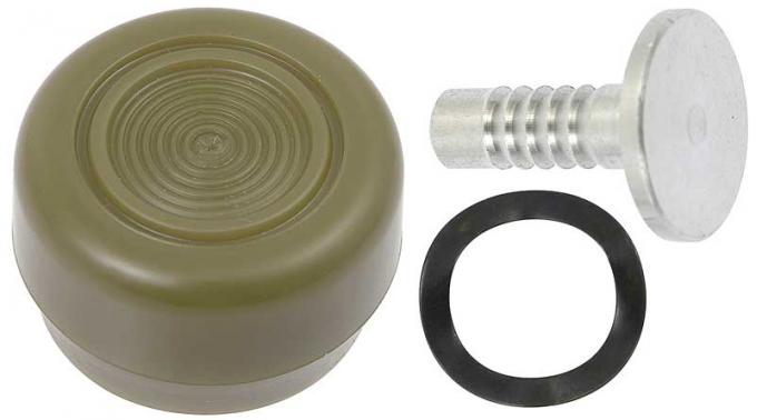 OER 1968-79 Window Crank Handle Knob - Ivy Gold 23352HR