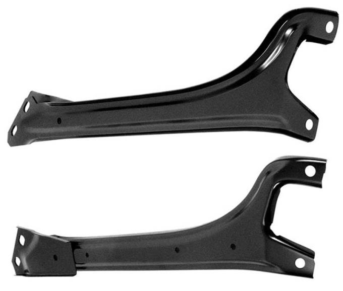 OER 19669-70 Mustang, Cougar, Firewall to Shock Tower Braces, Pair, EDP Coated 16052B
