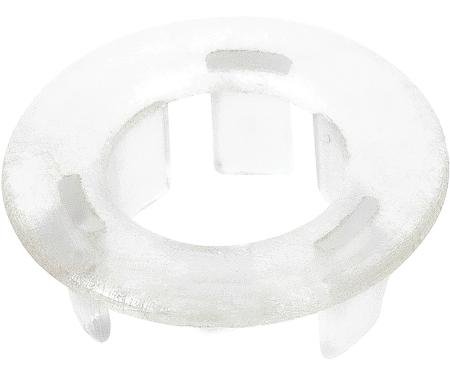 1964-1970 Mustang Door Lock Knob Grommets, Clear Plastic, Pair
