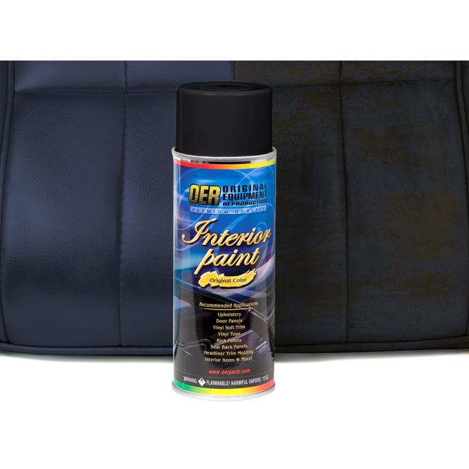 OER 1964-04 Ford, Mercury, Interior Paint, Black, 16 Oz. Aerosol Can (Net Wt. 12 Oz.) PP948