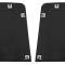 1969-70 Ford Mustang/Mercury Cougar, Seat Back Panel Set, Bucket Seats, LH and RH, Plastic