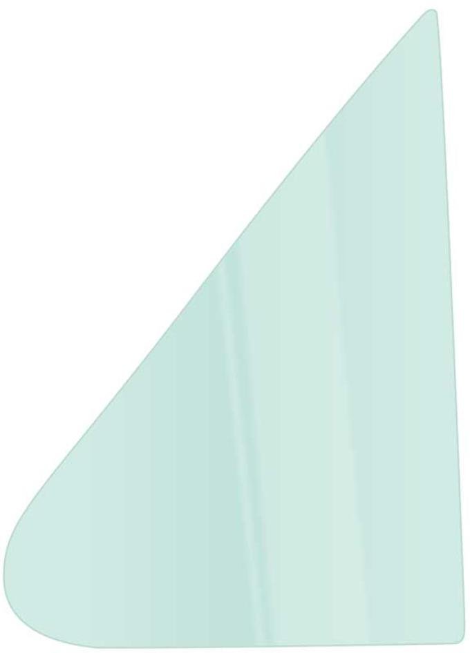 OER 1980-91 Ford F100, F150, F250, F350, Bronco, Front Door Vent Glass Window, Light Green Tint, LH Driver Side DV6059T