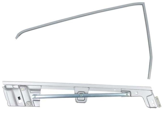 1967-68 Mustang, Cougar, Door Window Frame Set, Convertible, Drivers Side