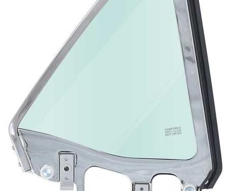 OER 1964-66 Mustang, Quarter Window Assembly, Convertible, With Tinted Glass, RH 29959L