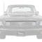 OER 1964-66 Ford Mustang, Hood Lip Molding, with Hardware 16856A