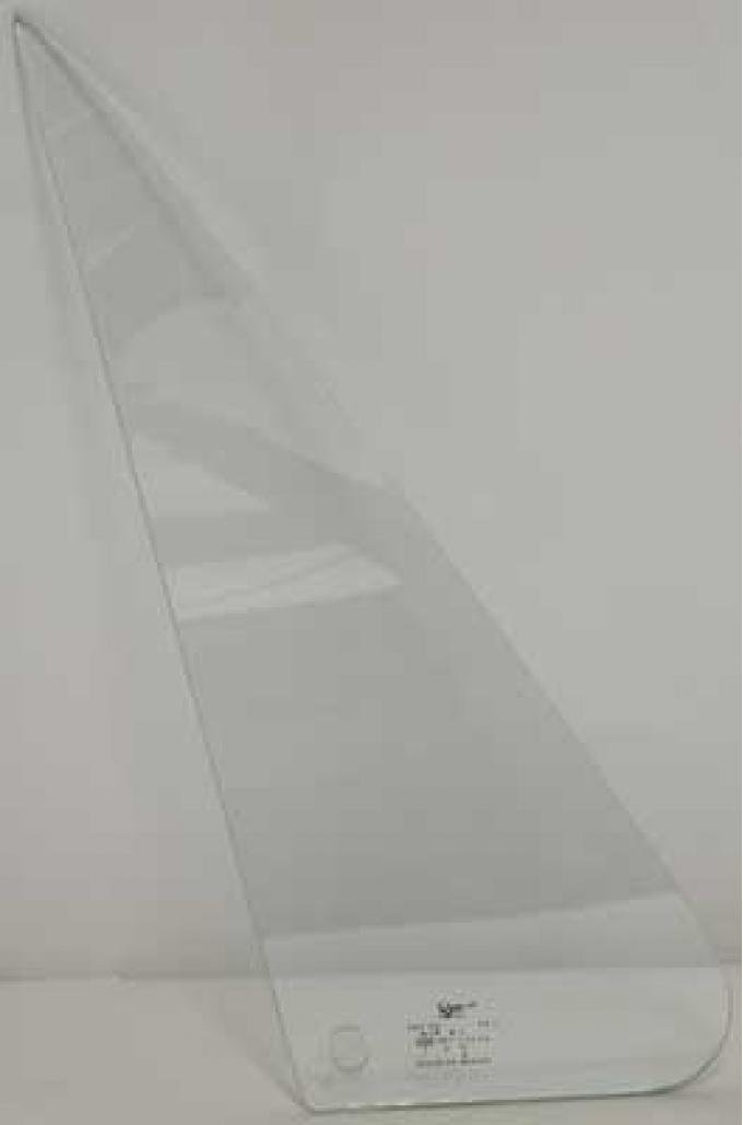OER 1973-79 Chevy, GMC Pickup, Blazer, Jimmy, Suburban, Front Door Vent Glass, 1 Hole, Clear Glass, RH Passenger Side VT73791C