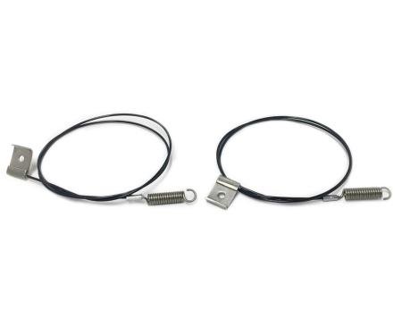 March 1995 To 98 Mustang Convertible Top Tension Cables, 35-1/8" Length