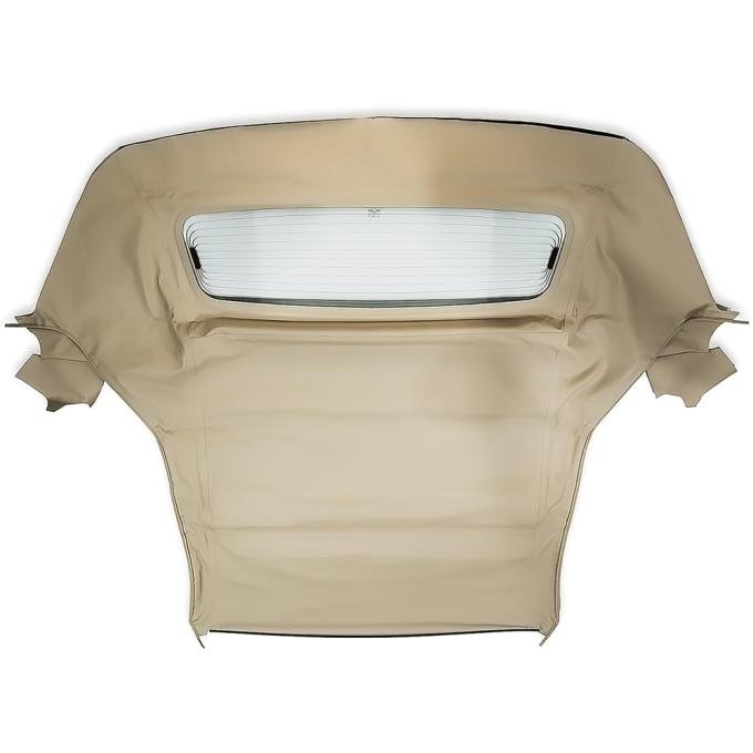 2005-14 Ford Mustang, Convertible Top, One-Piece, With Glass Window, Sailcloth Vinyl, Camel