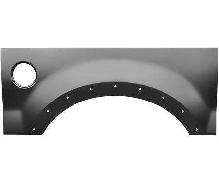 1997-2003 Ford F-Series Regular Cab Pickup, 1997-2003 Ford F-Series Super Cab Pickup (3 and 4 Door), 1997-2003 Ford F-Series Crew Cab Pickup, 2004 Ford Heritage Pickup, Rear Lower Bed Section, Short and Long Bed Trucks, LH Driver Side