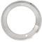 OER Rally Wheel Trim Ring, For Reproduction Wheels, 15" Stainless Steel, 2-5/8" Deep, Step Lip 39017081