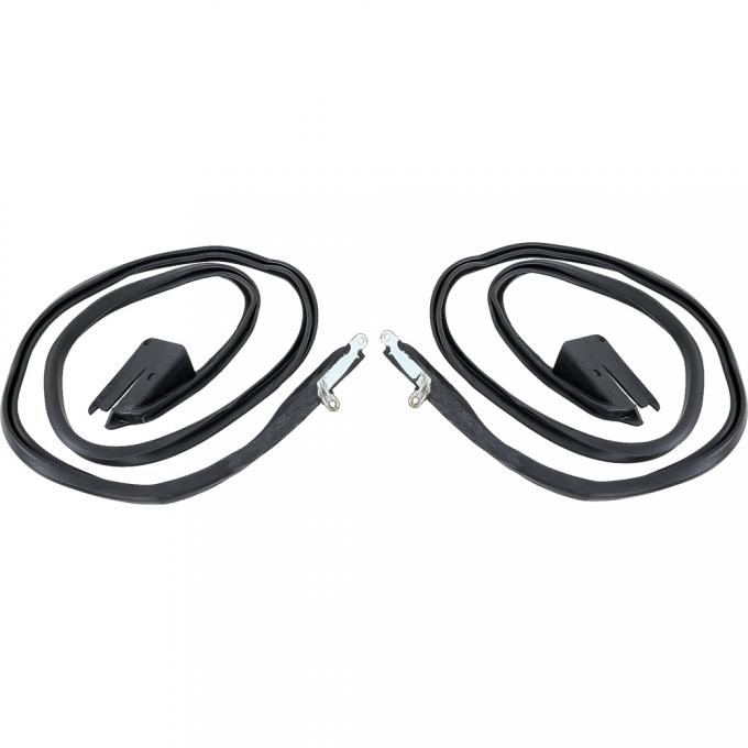 OER 1969-70 Ford Mustang, Door Frame Weatherstrips 20530FG