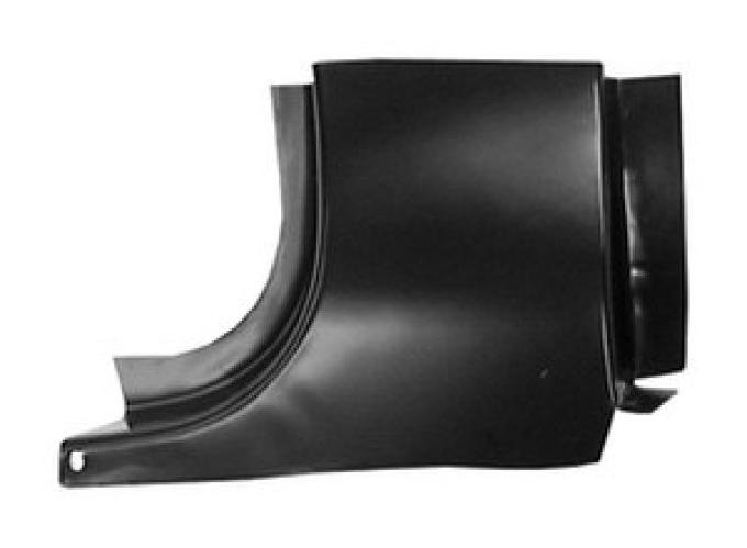 1973-1976 Ford F-Series Pickup, Complete Wheel Arch With Round Fuel Hole, LH Driver Side, EDP Coated