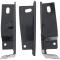 OER 1967-68 Mustang, Stone Deflector Brackets, 3 Piece Set 17747B