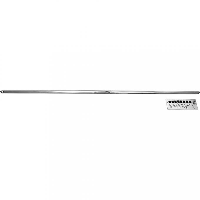 OER 1969 Mustang, Rocker Panel Molding, with Hardware, Driver Side 10176ER