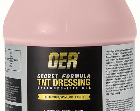 OER Secret Formula 1 Gallon TNT Gel Extended Life Tire and Trim Dressing K89617