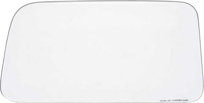 1955-59 Suburban Rear Panel Door Glass Clear LH