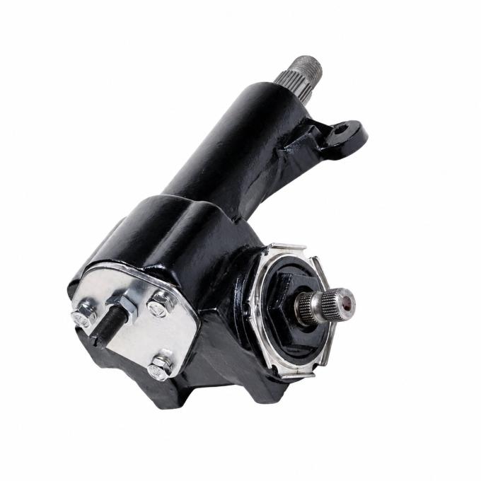 1967-70 Mustang, Steering Gear Box, Upgraded Needle Bearing Style, Short Shaft, 16:1 Ratio, 1-1/8" Sector