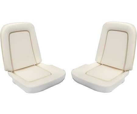 OER 1964-66 Mustang, Standard Interior Bucket Seat Foam, With Molded-In Listing Wires, 2 Bucket Seats *102WPR