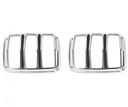 OER 1965-66 Tail Light Bezels Pair *13489AP