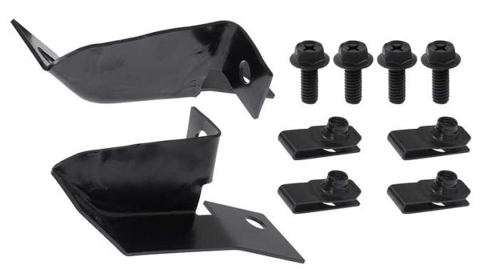 OER 1964-66 Mustang, Rear Bumper Guard Mounting Brackets, with Hardware 17B876A