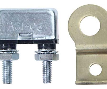 1964-66 Mustang, Convertible Top, Terminal Block and Circuit Breaker