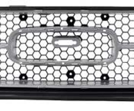 1971-72 Mustang, Standard Front Grill, w/o Sport Lights, w/o Fog Lamps, Sport Lights