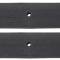 OER 1947-87 Chevy, GMC, Stepside Pickup Truck, Tailgate Chain Covers, Black, Pair CX1319