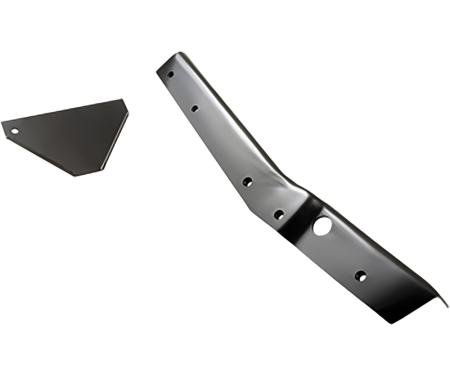 OER 1966-77 Ford Bronco, Hardtop Quarter Window Side Panel Stake and Brace, RH TR27944A