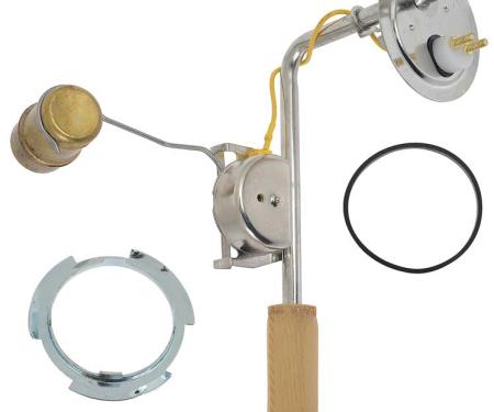 1973-84 Ford F-100, F-150, F-250, F-350 Truck, Fuel Sending Unit, Rear Fuel Tank, Behind Axle, 19 Gallon, 3/8" Inlet