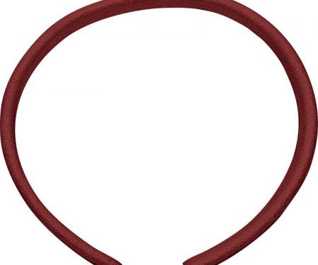 OER Door Jamb Vinyl Windlace , Dark Red , Snap On Double Lip Style , 20 Foot Roll T5DKRED