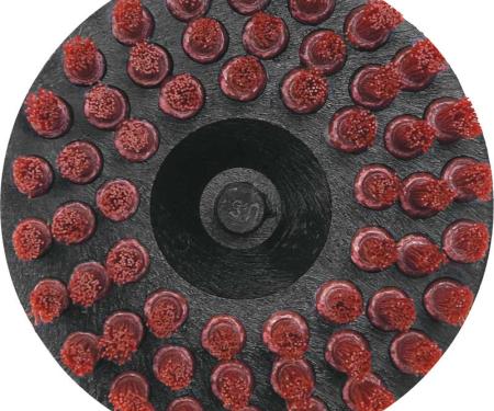 Power Scrub Heavy-Duty 5" Red Drill Brush