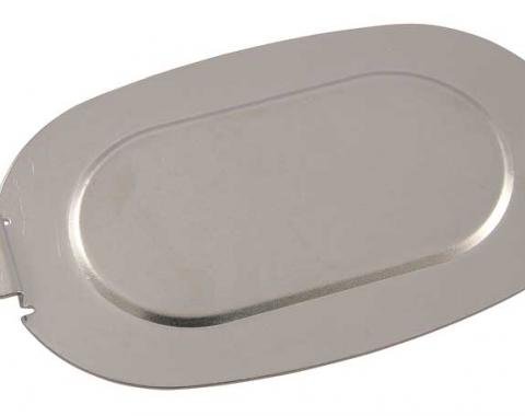 Ford, Lincoln, Mercury, Floor Pan Metal Plug, Each, 3-3/4' x 2-3/8"