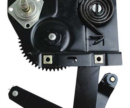 1968 Ford Mustang, Quarter Window Regulator, LH Drivers Side