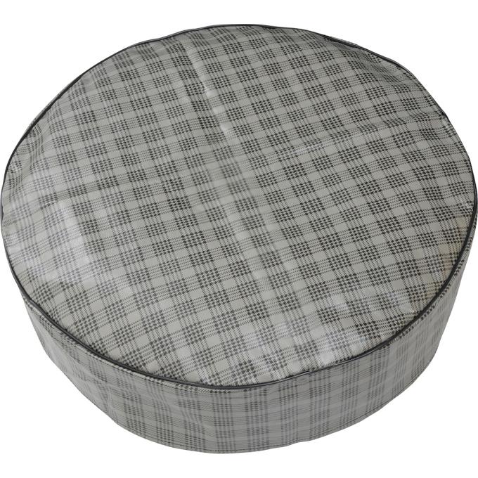 Ford, Spare Tire Cover, 14", Plaid