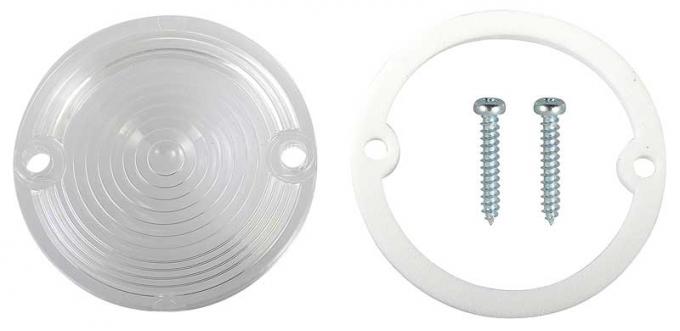 OER 1965-68 Mustang/Cougar Back Up Lamp Lens - Clear 15514A