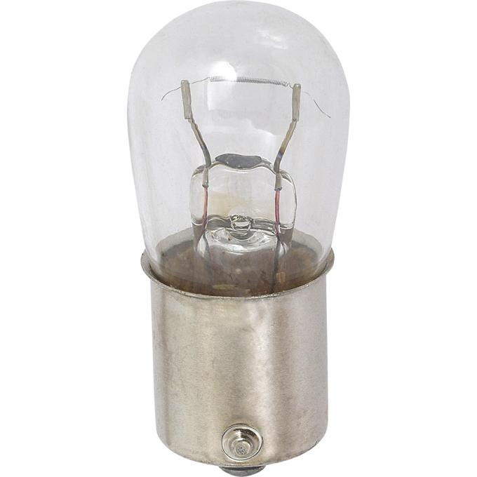 Miniature Bulb, 12.8 Watt, 12 Volt, B6 Dome, BA15S Base, Single Filament, # 105