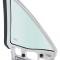 1964-66 Mustang, Quarter Window Assembly, Convertible, Tinted Glass, RH Passenger Side