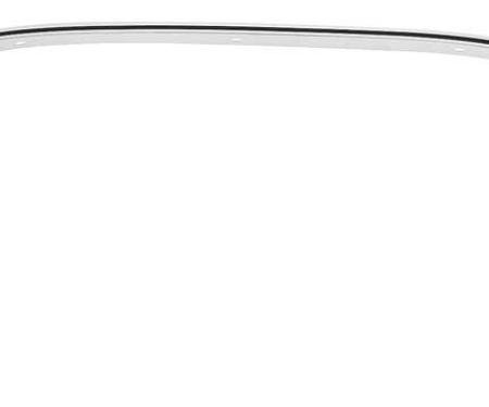 OER 1973-91 Chevrolet, GMC Pickup, Blazer, Jimmy, Suburban, Rear Wheel Opening Molding, with Black Stripe, LH Driver Side C2405