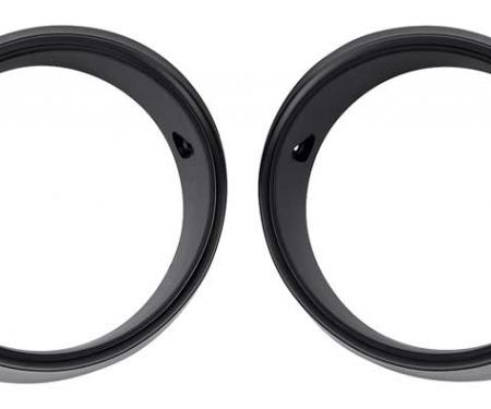 OER 1969 Mustang Inner Headlamp Door Bezel Set (Pair) 13064ER