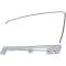 1967-68 Mustang Fastback, Door Window Frame Set, Drivers Side