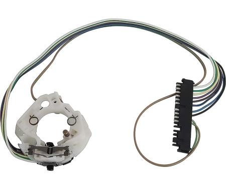 1969-76 GM, Turn Signal Switch, 10-Pin, 3-7/8" Wide Connector SW327