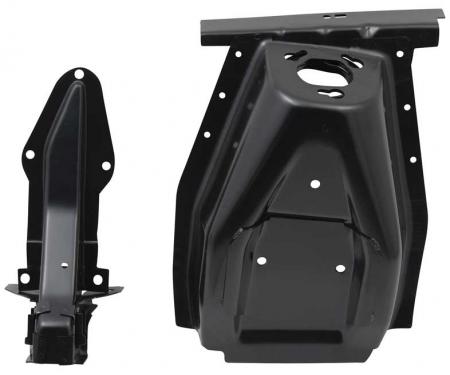1969-70 Mustang, Cougar, Complete Inner Shock Tower, Passenger Side, EDP Coated