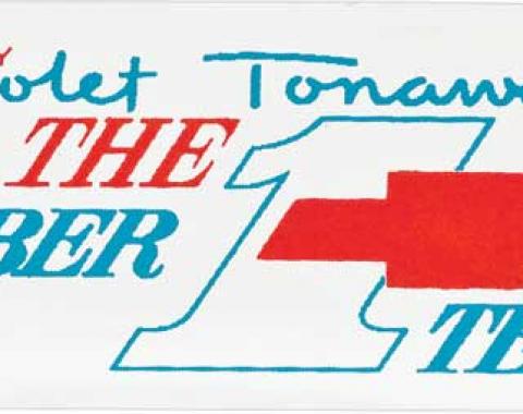 OER Tonawanda #1 Team Valve Cover Decal (OE#212183) 258555