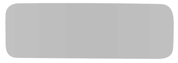 1947-55 (1st Series) GM Truck, Back Window Glass, Smoke Gray