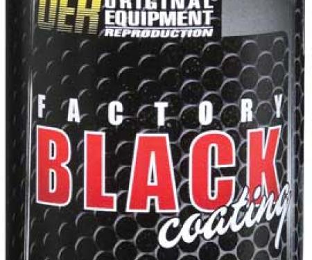 OER "Factory Black" Ultra Flat Black Paint - 12 Ounce Net Weight K89540
